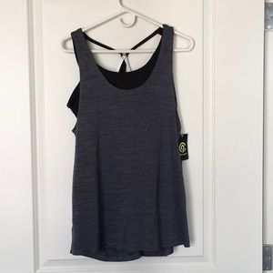 Champion double layer athletic tank top